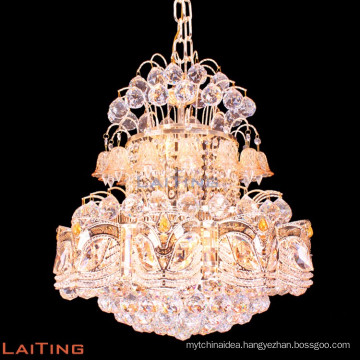 Gold chandelier lighting fancy light for home